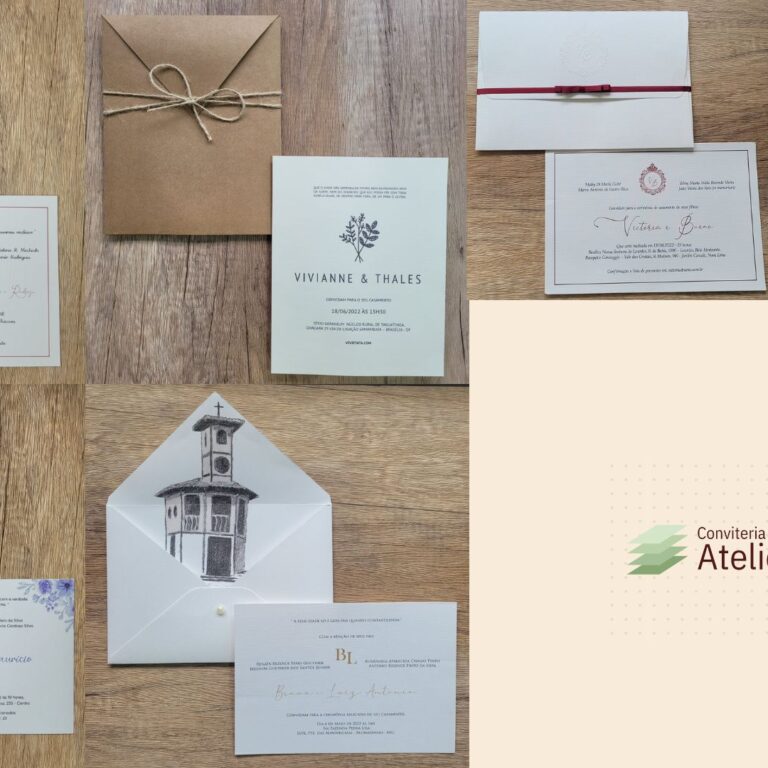 Convites e Sacolas para um Ensaio Pré-Wedding Inesquecível