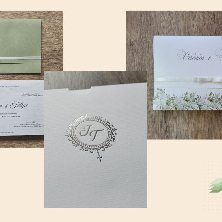 Convites de Casamento: Transformando o Sim em Arte