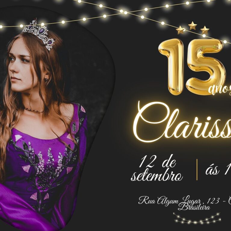 Convites para Aniversário de 15 Anos: Celebre com Estilo