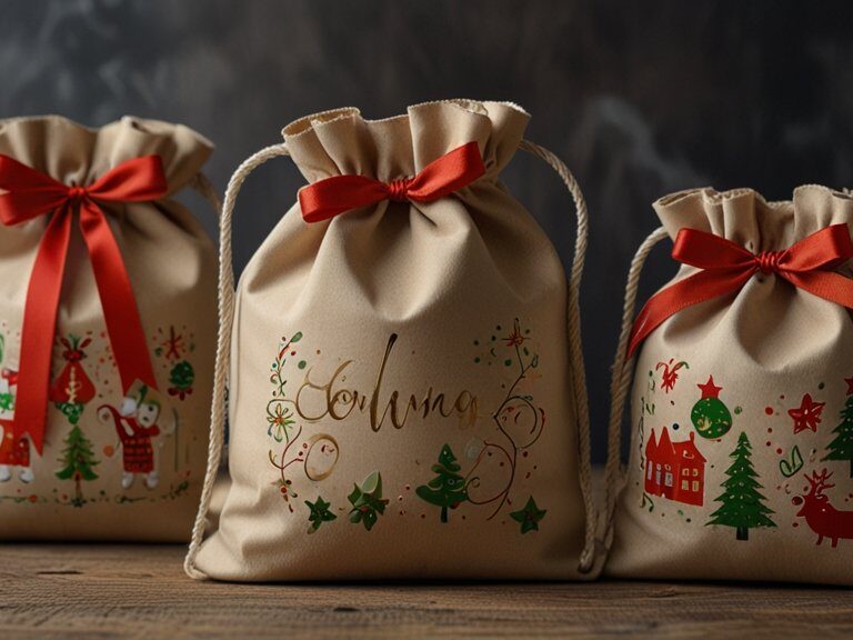 Sacolas Personalizadas de Natal: Presentes com Identidade