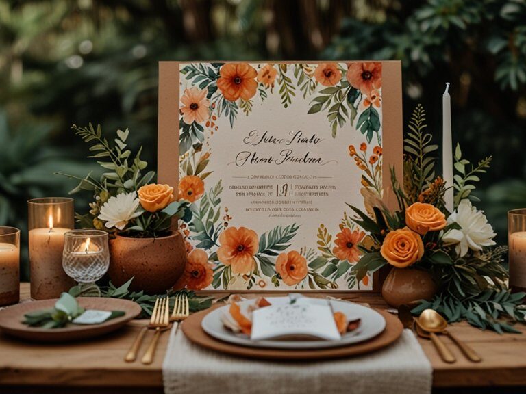 Convites de Casamento Boho: Como Criar um Design Único em BH
