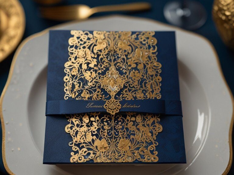 Convites de Casamento com Hot Stamping: Luxo e Sofisticação em BH
