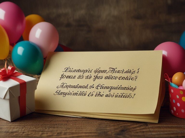 Dicas para Convite de Aniversário: Palavras Certas