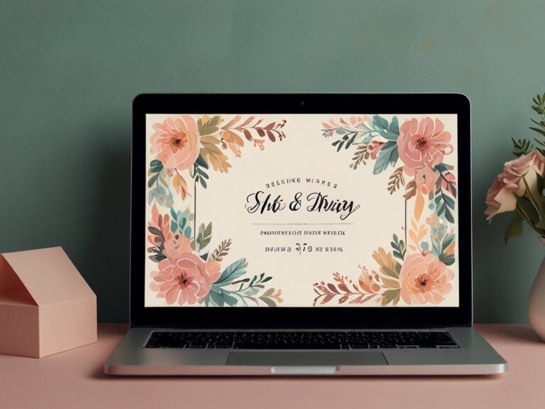 Como Personalizar Convites de Casamento Online