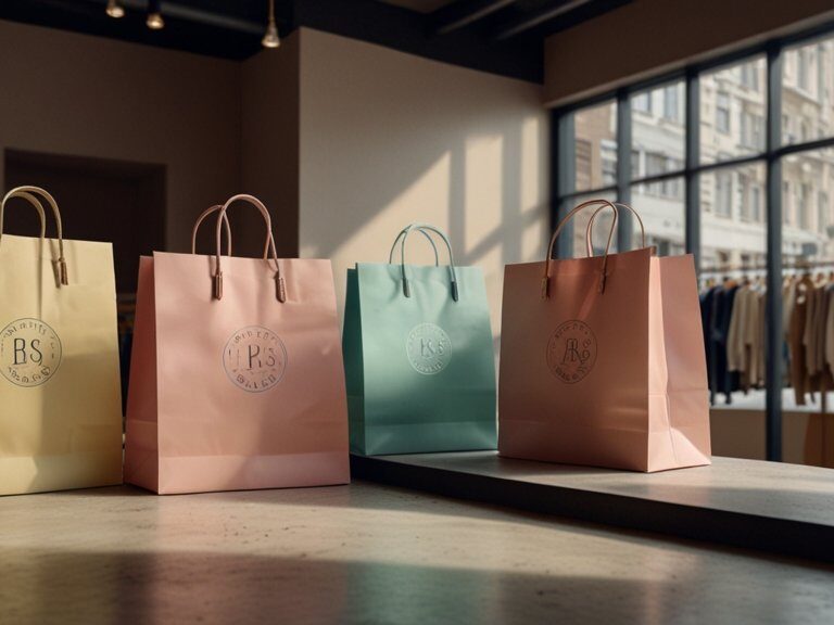 Sacolas Criativas para Lojas de Roupas