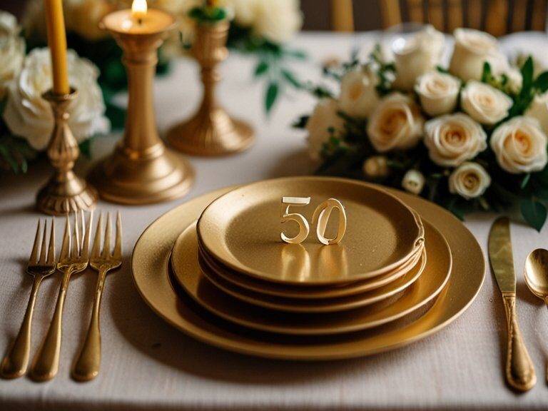 Bodas de Ouro (50 Anos): Decoração, Mensagens e Lembrancinhas
