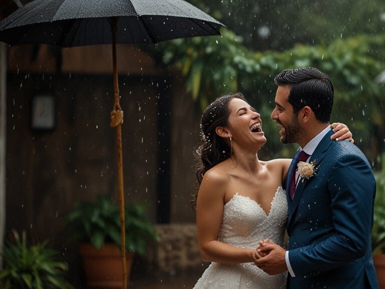 Chuva de Arroz, Pétalas ou Bolhas? Ideias para a saída dos noivos