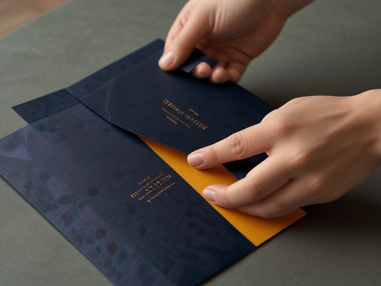 Convites com Envelope Luva e Cinta: Modernos e Práticos