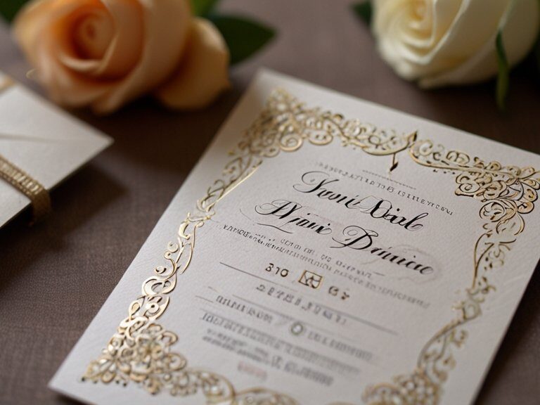 Checklist: dados obrigatórios no convite de casamento