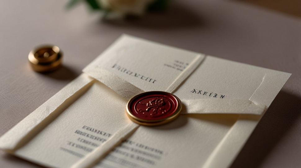 Convites_de_casamento_com_lacre_de_cera_charme_e_tradição_1