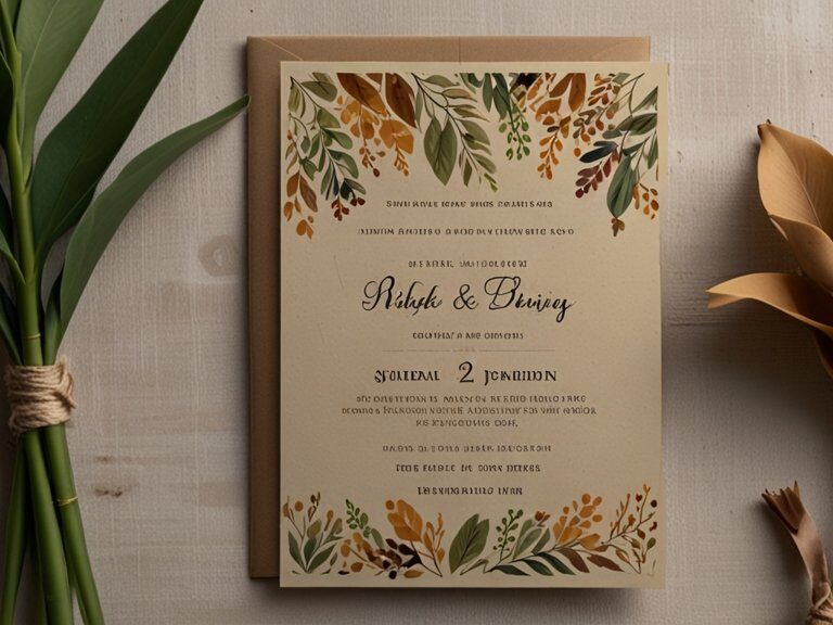 Texto para convite de casamento ao ar livre: modelos prontos