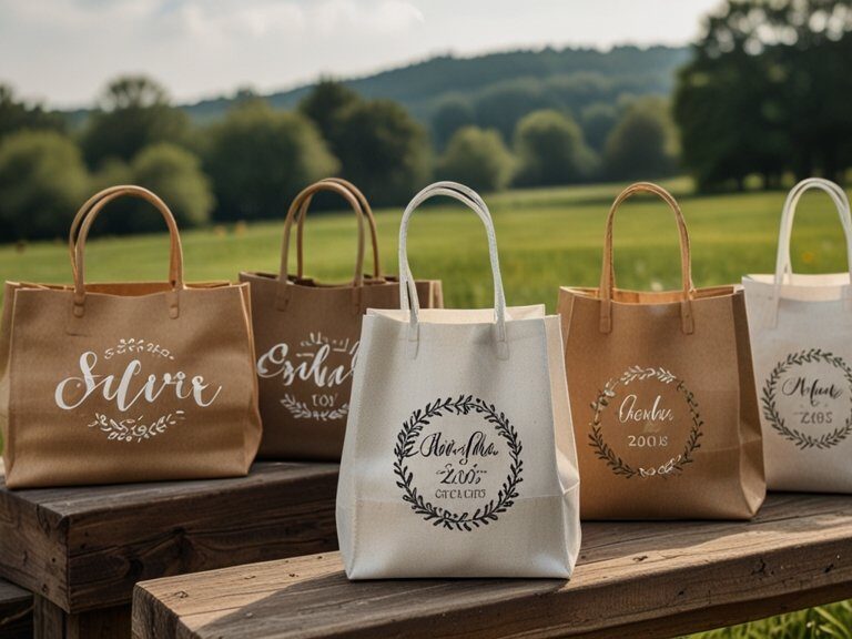Sacolas personalizadas para casamento no campo: dicas práticas