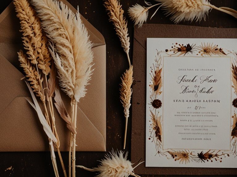 Frases para Convite de Casamento Boho: Textos Livres e Românticos