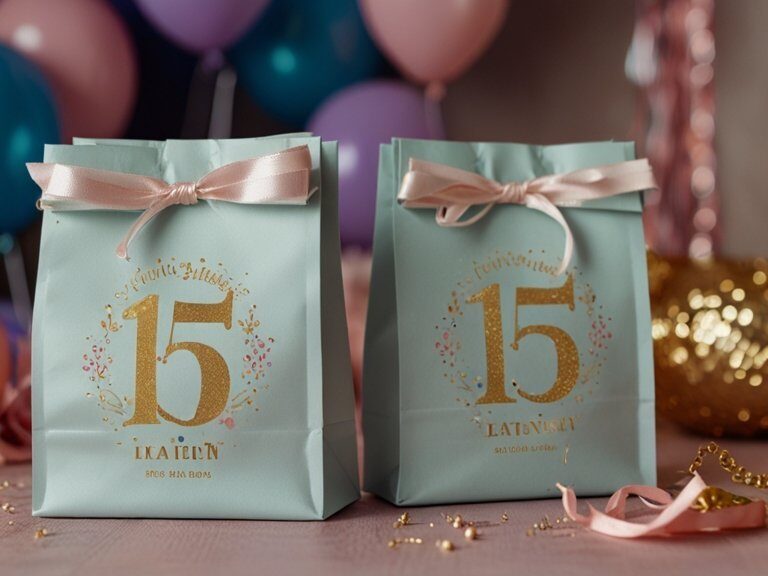 Sacola de Lembrancinha para Festa de 15 Anos: Modelos e o que Colocar