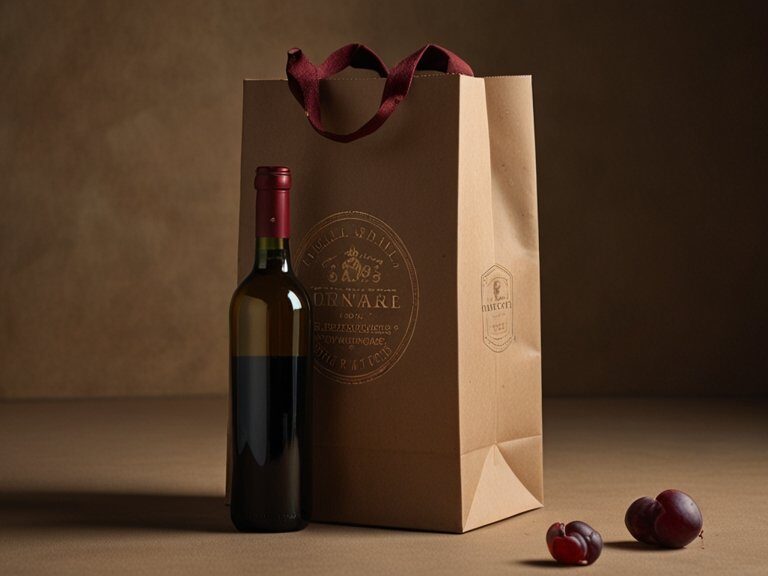 Sacola de Papel para Vinho e Bebidas: Como Presentear com Estilo