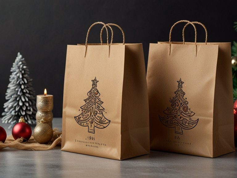 Sacola Kraft para Natal Empresarial: Como Planejar com Antecedência