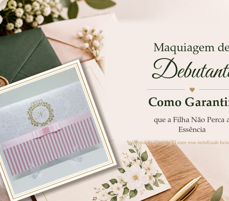 Maquiagem de Debutante: Como Garantir que a Filha Não Perca a Essência da Idade