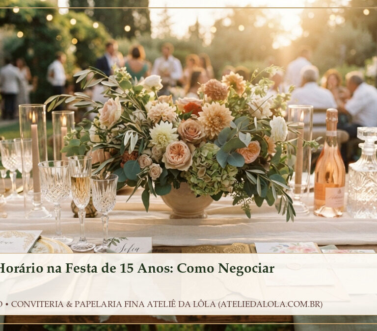 Limite de Horário na Festa de 15 Anos: Como Negociar com a Filha e os Amigos