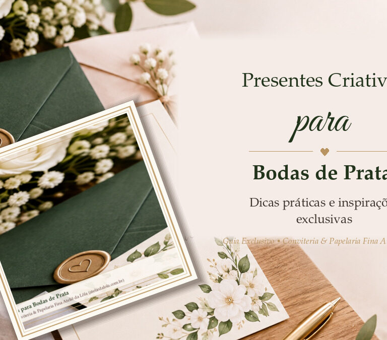 Presentes Criativos para Bodas de Prata