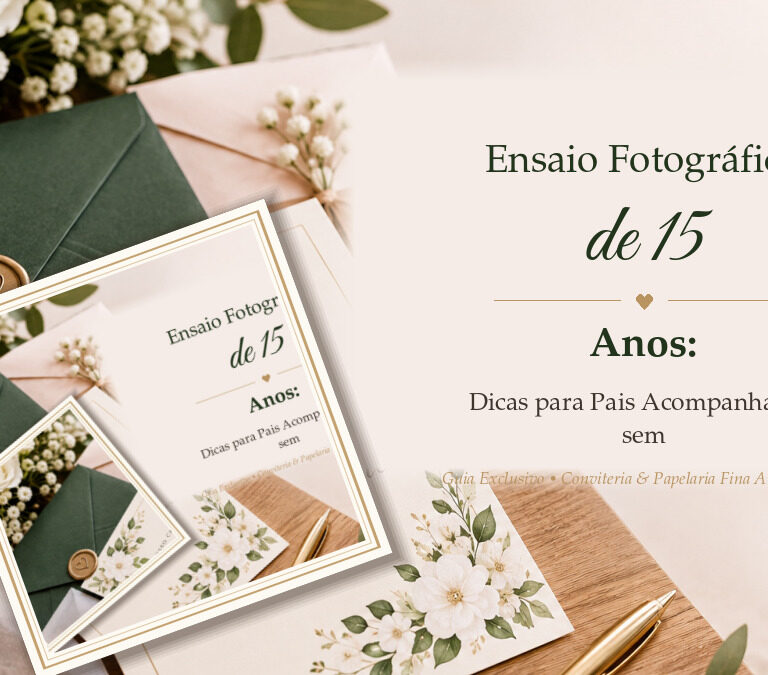Ensaio Fotográfico de 15 Anos: Dicas para Pais Acompanharem sem Causar Estresse