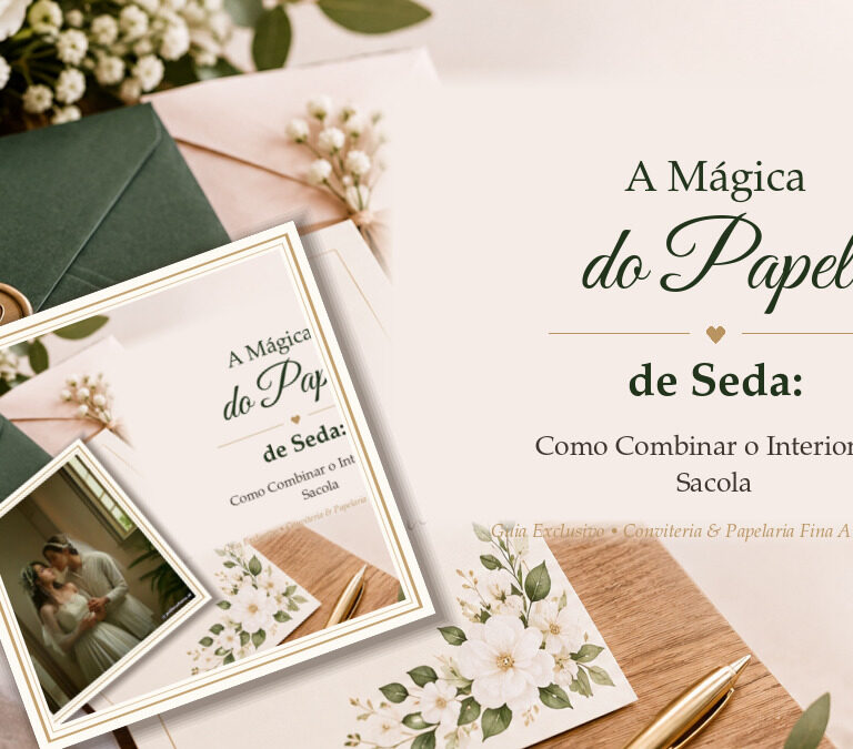 A Mágica do Papel de Seda: Como Combinar o Interior da Sacola com a Identidade da Loja